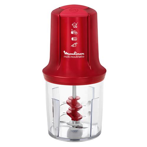 Mini Hachoir Moulinex MultiMoulinette AT714G32 - Rouge Rubis